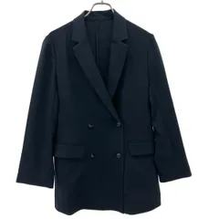 SLOBE IENA スローブイエナ 24SS リネンライクダブルブレストジャケット 24-010-912-4060 ネイビー F