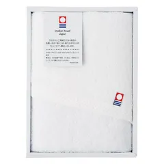 【ギフト】[タオル類]今治 ピュアカラー 甘撚りフェイスタオル ホワイト