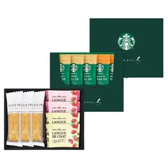 【ギフト】[コーヒー]スターバックス プレミアムミックスギフト&スイーツギフト C-A