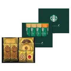 【ギフト】[コーヒー]スターバックス プレミアムミックスギフト&スイーツギフト C-B
