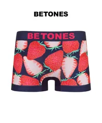 新品 未使用 BETONES ビトーンズ 下着 STRAWBERRY メンズ ボクサーパンツ 518832【メール便】 ネイビーのサムネイル