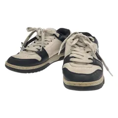 OFF-WHITE オフホワイト OUT OFF OFFICE  レザースニーカー  ブラック×ホワイト 37のサムネイル