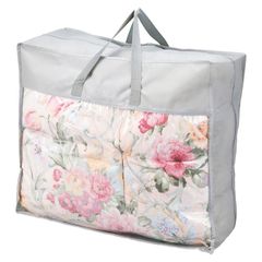 エコフィル 羽毛掛ふとん 華 シングル 日本製 ピンク ラスト1点