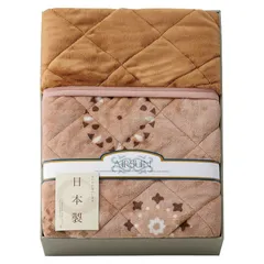 【ギフト】[寝具]吸湿発熱わた入り国産やわらかタッチ毛布ふとん C-A