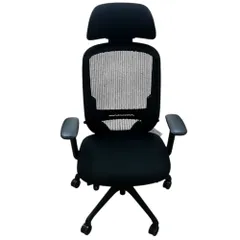 ■▲極美品 オカムラ シルフィー Sylphy オフィスチェア ヘッドレスト ランバーサポート アジャスタブルアーム 説明書付