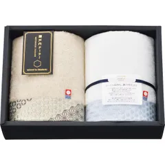 【ギフト】[タオル類]瀬戸内テーラー あかつき フェイスタオル2枚セット ベージュ