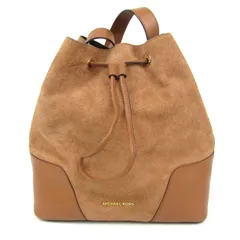マイケルコース ショルダーバッグ スエード バケットバッグ 鞄 カバン ブランド レディース ブラウン Michael Kors 【中古】
