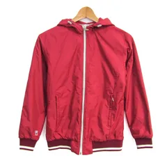 デサント パーカー トップス ジップアップ スポーツウエア レディース Sサイズ レッド DESCENTE 【中古】のサムネイル