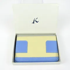 キタムラ パスケース カードケース バイカラー ブランド レディース アイボリー Kitamura 【中古】のサムネイル