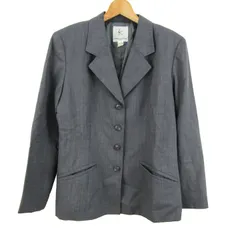 クミキョク テーラードジャケット アウター シングル レディース 2サイズ グレー 組曲 【中古】