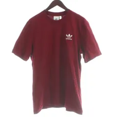 アディダス adidas Tシャツ L ボルドー 半袖 ラウンドネック /AP