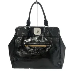 LONGCHAMP(ロンシャン) ハンドバッグ - 黒 刺繍 レザー