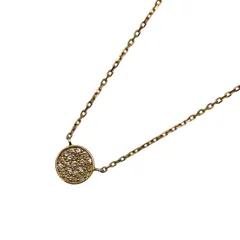 agate ダイヤネックレス ゴールド K18 ジュエリー