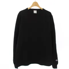 チャンピオン CHAMPION ティーテンイレブン T1011 ロングスリーブTシャツ カットソー 長袖 XS 黒 ブラック /TK