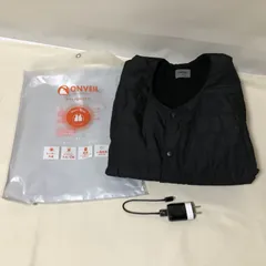 H771　ドウシシャ　ヒートベスト　WHV-V03L　ウェアラブルヒーター ベスト サイズL ブラック