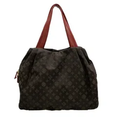 russet(ラシット) ショルダーバッグ - ダークブラウン×グレーベージュ×ボルドー レザー