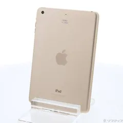 ソフマップ 〔中古品〕 iPad mini 3 16GB ゴールド MGYE2J／A Wi-Fi【258】