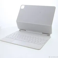 ソフマップ 〔中古品〕 12.9インチ iPad Pro(第5／4／3世代)用 Magic Keyboard - 英語(US) ホワイト MJQL3LL／A【276】