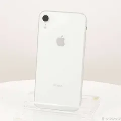 ソフマップ 〔中古品〕 iPhoneXR 64GB ホワイト MT032J／A SIMフリー【196】