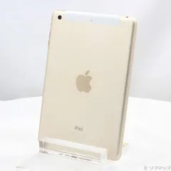 ソフマップ 〔中古品〕 iPad mini 3 128GB ゴールド MGYU2J／A docomo【344】