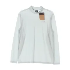 （新品）THE NORTH FACE ザ・ノース・フェイス レギュラーフィット 長袖 Tシャツ ライトブルー