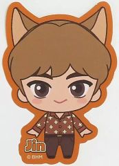 [중고] 스티커 스티커 진(BTS/방탄소년단) TinyTAN Dynamite 다이컷 스티커 [TinyTAN FUN PARK] 미니게임 Magic Door 복권 SMILE상