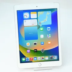 【美品＊バッテリー最大容量93％】docomo SIMフリーiPad 第5世代 32GB シルバー