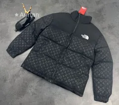 【美品】  LOUIS VUITTONルイヴィトン メンズ モノグラム ダウンジャケット