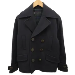 ディースクエアード DSQUARED2 Pコート ピーコート ショート丈 ブルゾン ジャケット ウール 38 ダークネイビー 01854/01/01/0082 ■IBO90