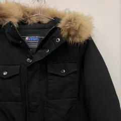 NBA ダックダウン マルチポケット ファー フード シェルパ ダウン