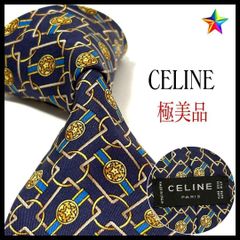 極美品✨ セリーヌ ネクタイ 光沢 小紋柄 イタリア製 シルク 極美品✨ セリーヌ ネクタイ 光沢 小紋柄 イタリア製 シルク - メルカリ