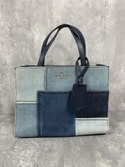 kate spade ケイトスペード 25周年限定 デニムパッチワーク2wayバッグ ハンド バッグ size-/青 ■■ レディース