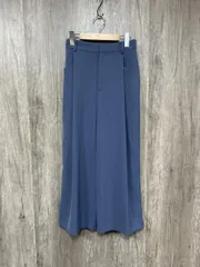 BEAUTY & YOUTH ビューティ&ユース ユナイテッドアローズ ワイドパンツ ワンタック スラックス パンツ sizeS/青 ■■ レディース