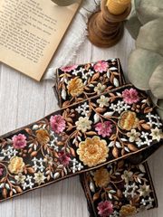 インド刺繍リボンNo.81 （即購入はしないでください） - メルカリ