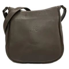 KITAMURA(キタムラ) ショルダーバッグ - ダークブラウン レザー
