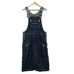 PINK HOUSE(ピンクハウス) ワンピース レディース美品  - ネイビー×オレンジ×マルチ キャミワンピ/ロング/デニム