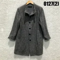 Commontable ウール ロング コート m