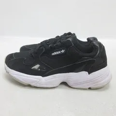t■【24cm】アディダス/ADIDAS FALCON W ファルコン B28129 ナイロンシューズ■黒/LADIES/41【中古】