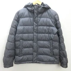 U■ユニクロ/UNIQLO ダウンジャケット/315-078895【M】灰/men's/H34【中古】■