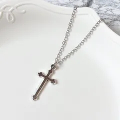 十字架 ネックレス シルバー