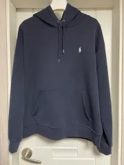 L POLO RALPH LAUREN バックロゴ フーディー ネイビー