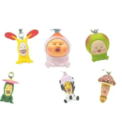 Qualia こびとづかん めじるしマスコット × 全6種セット フルコンプ ガチャガチャ カプセルトイ 