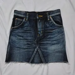 XS Lee リー ライダース ヴィンテージ デニムミニスカート
