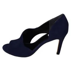 COLE HAAN(コールハーン) パンプス 7 1/2 レディース - ネイビー オープントゥ