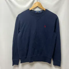 正規品/S ポロラルフローレン ネイビー 起毛 スウェット