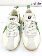 J344 [人気] Onitsuka Tiger オニツカタイガー スニーカー 25cm ホワイト系 アクロモント ローカット | ★