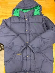 ポロ ジュニアネイビー ダウン (18-20)