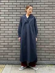 156y*定3.5万 美品 シップス別注 ships Nell デニム セーラー ワンピース