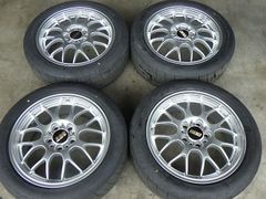 MINI ミニ BBS RS873 PCD100 4穴 溝有 215/40R17 - メルカリ