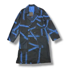 参考上代85800円 未使用 YOKE 24AW プリントトレンチコート トレンチコート ヨーク YK24FW0755C ブルー 3 （99123A）のサムネイル